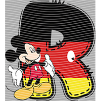 Cartoon letters-CL 393